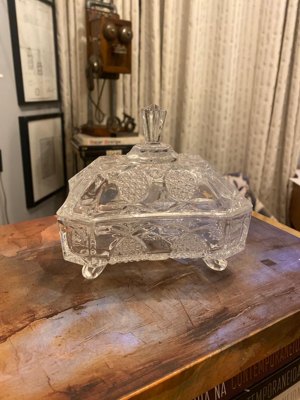 Bomboniere Retangular com Tampa